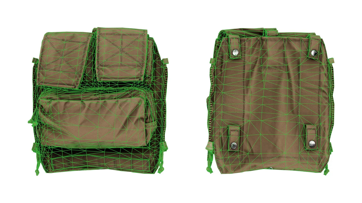 CRYE PRECISION ZIPON 1 POUCH PANEL - Low Poly 3D Model | Game-Ready ...