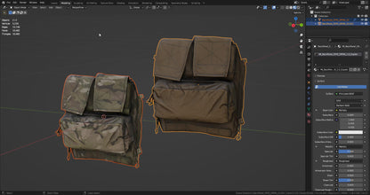 CRYE PRECISION ZIPON 1 POUCH PANEL