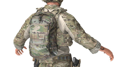 AVS CRYE PRECISION BACKPACK 3DMilitaryAssets
