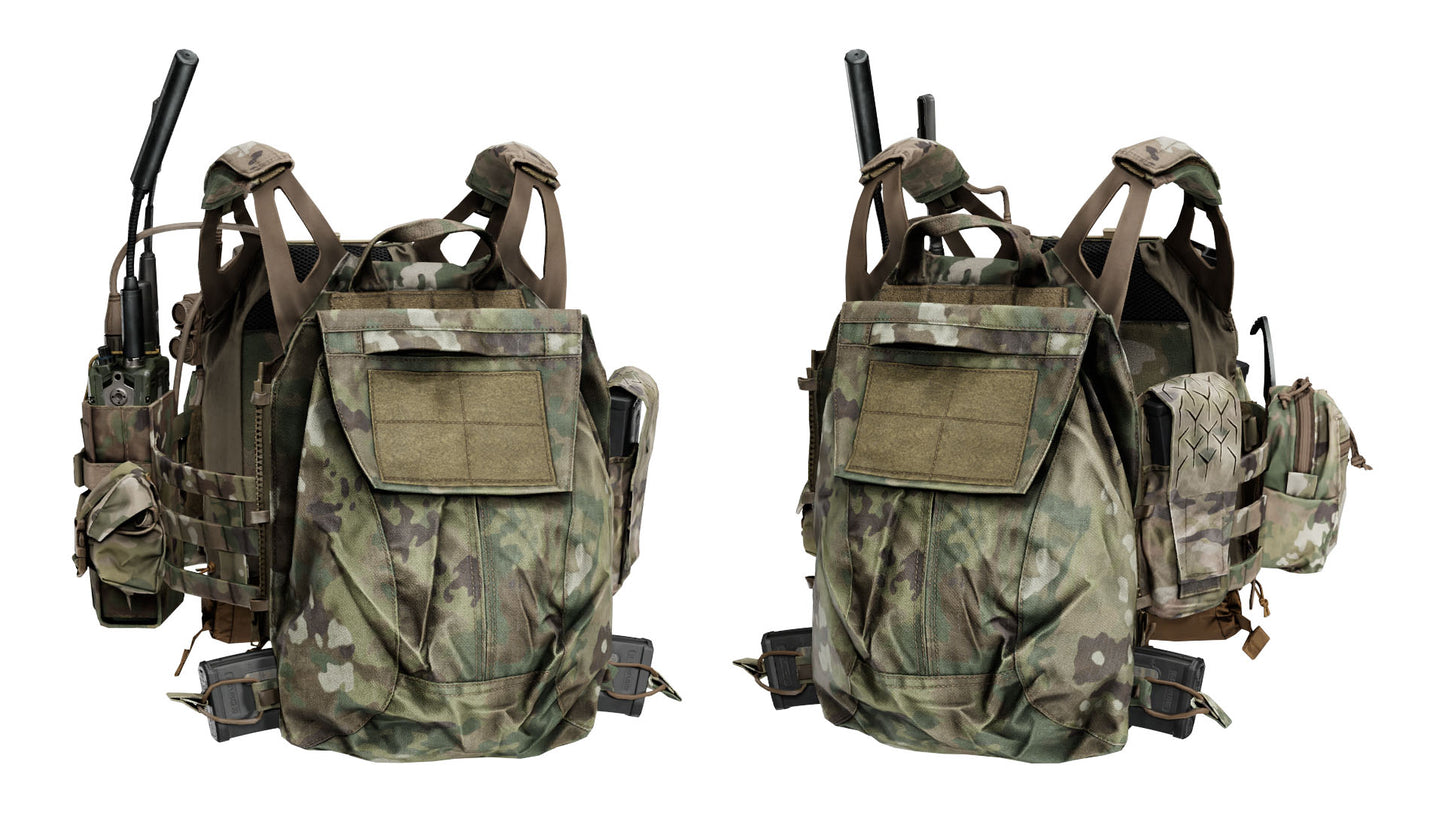 CRYE PRECISION ZIPON 2 PACK PANEL