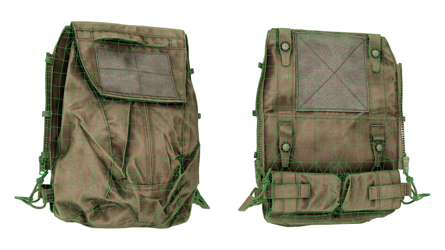 CRYE PRECISION ZIPON 2 PACK PANEL