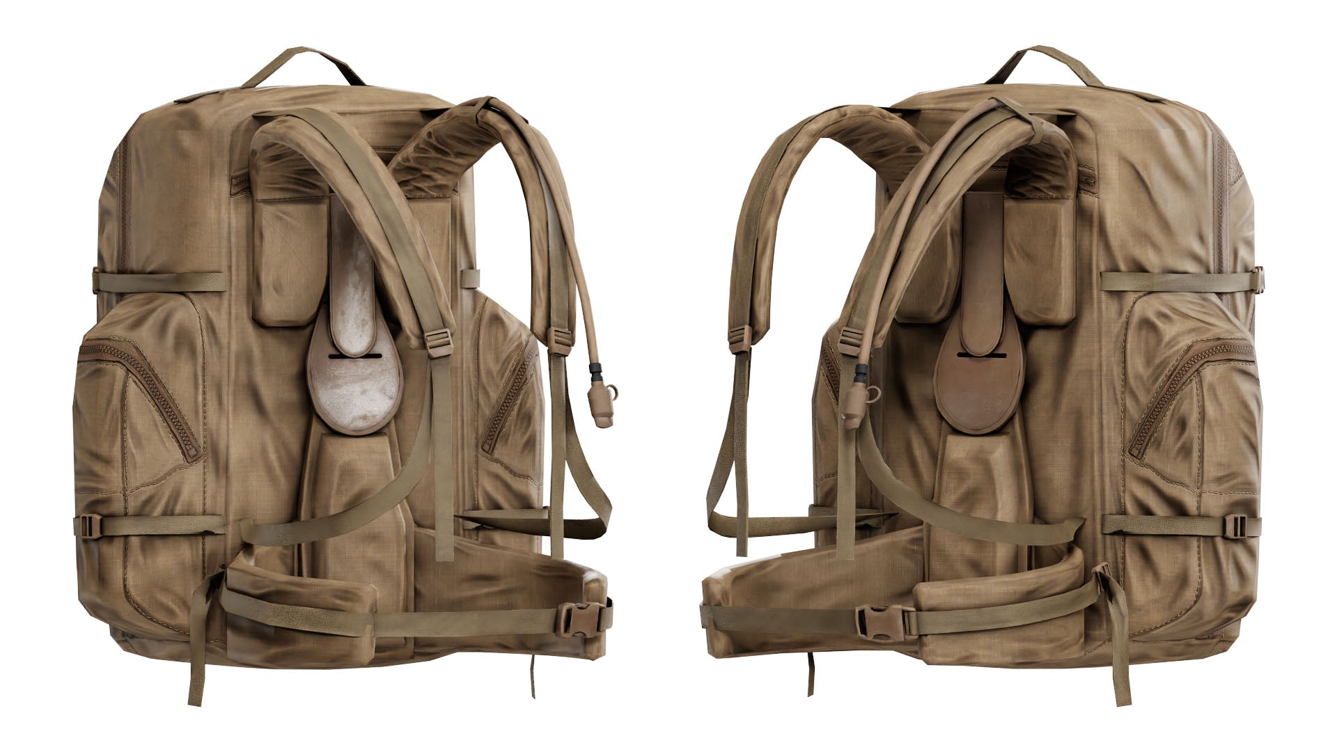 CAMELBAK BFM BACKPACK - Low Poly 3D Model | Game-Ready Asset