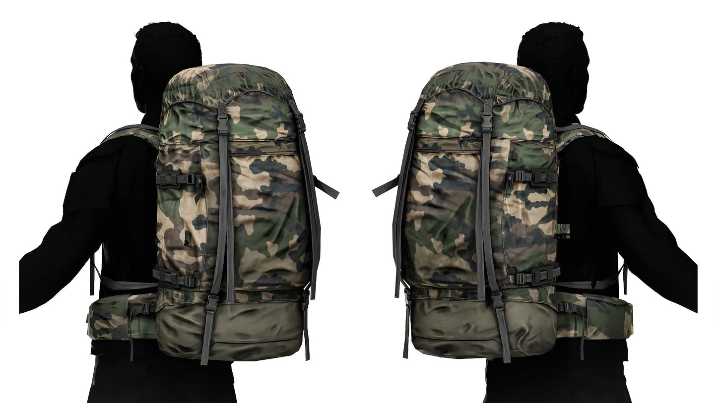 F2 BERGEN BACKPACK 3dmilitaryassets