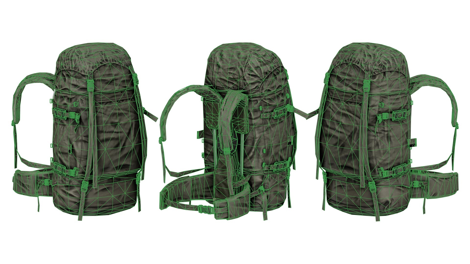 F2 BERGEN BACKPACK 3dmilitaryassets