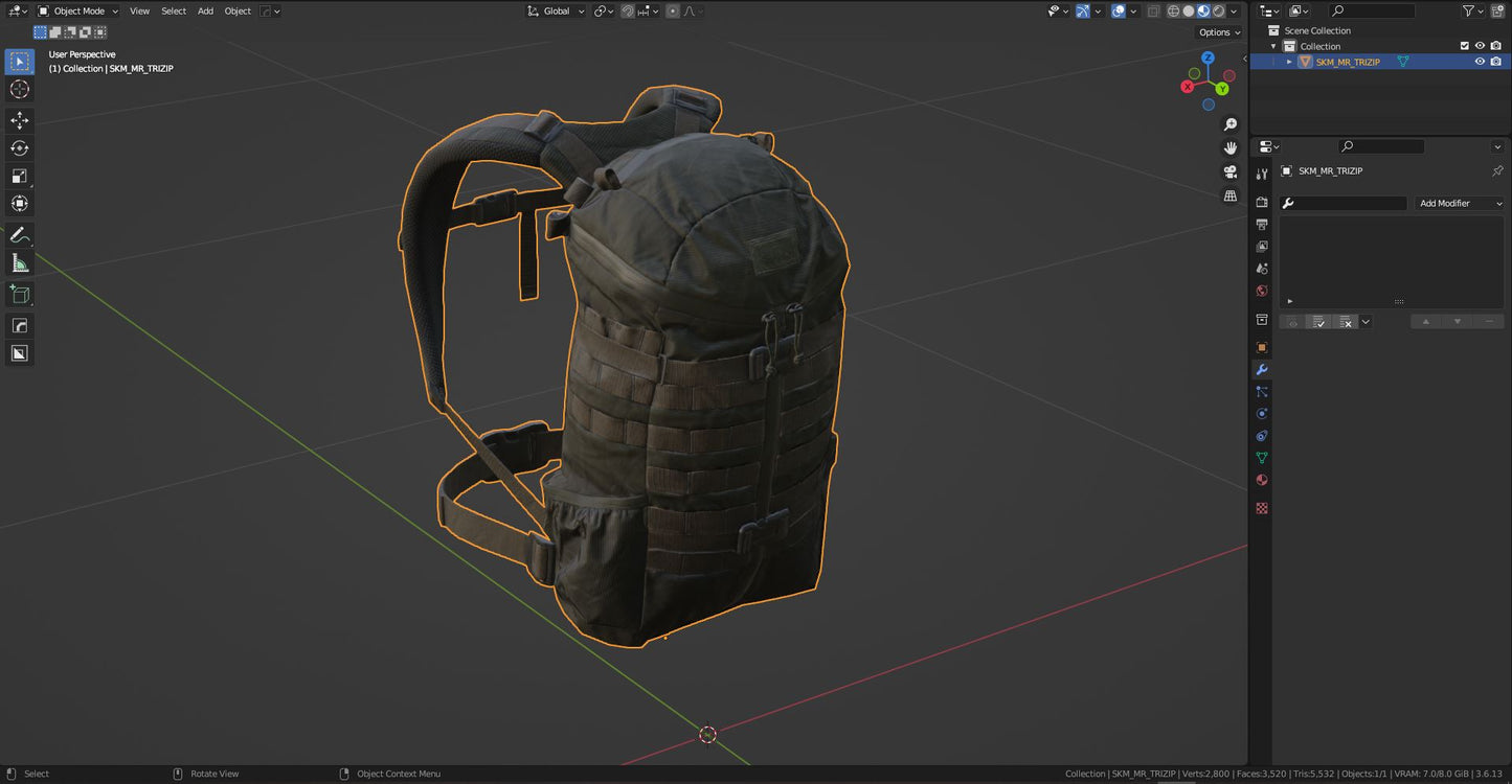 MYSTERY RANCH 3 DAY ASSAULT PACK TRI ZIP