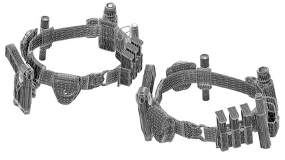 POLICE DUTY BELT 3dmilitaryassets