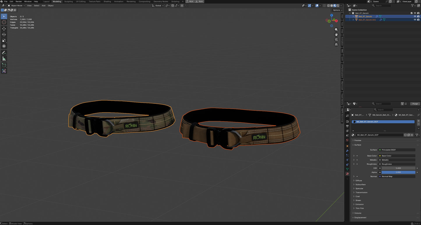 RONIN TACTICS SENSHI BELT