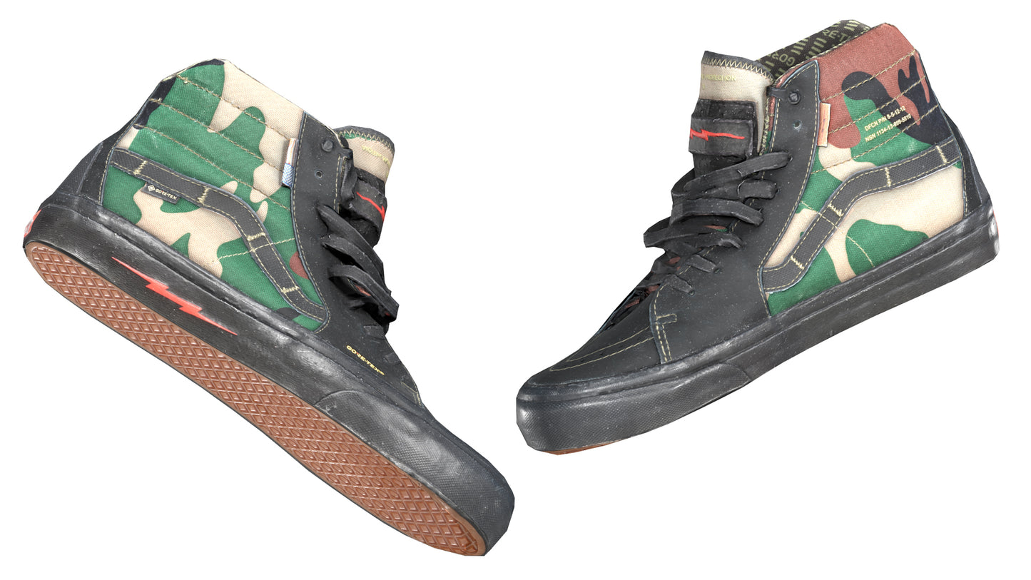 DEFCON VANS TACTICAL SHOES