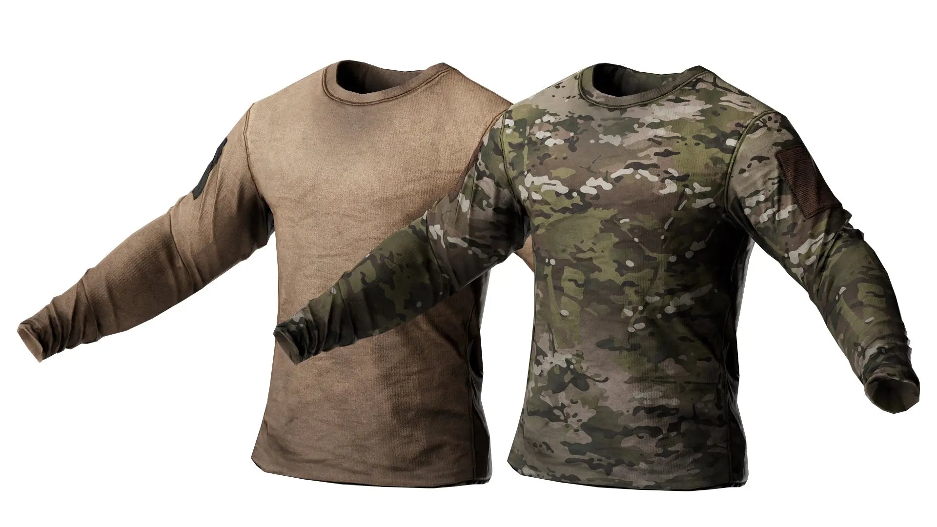 D Ranged Shirts BORN PRIMITIVE RANGE SHIRT - Low Poly 3D Model | Game-Ready Asset ...