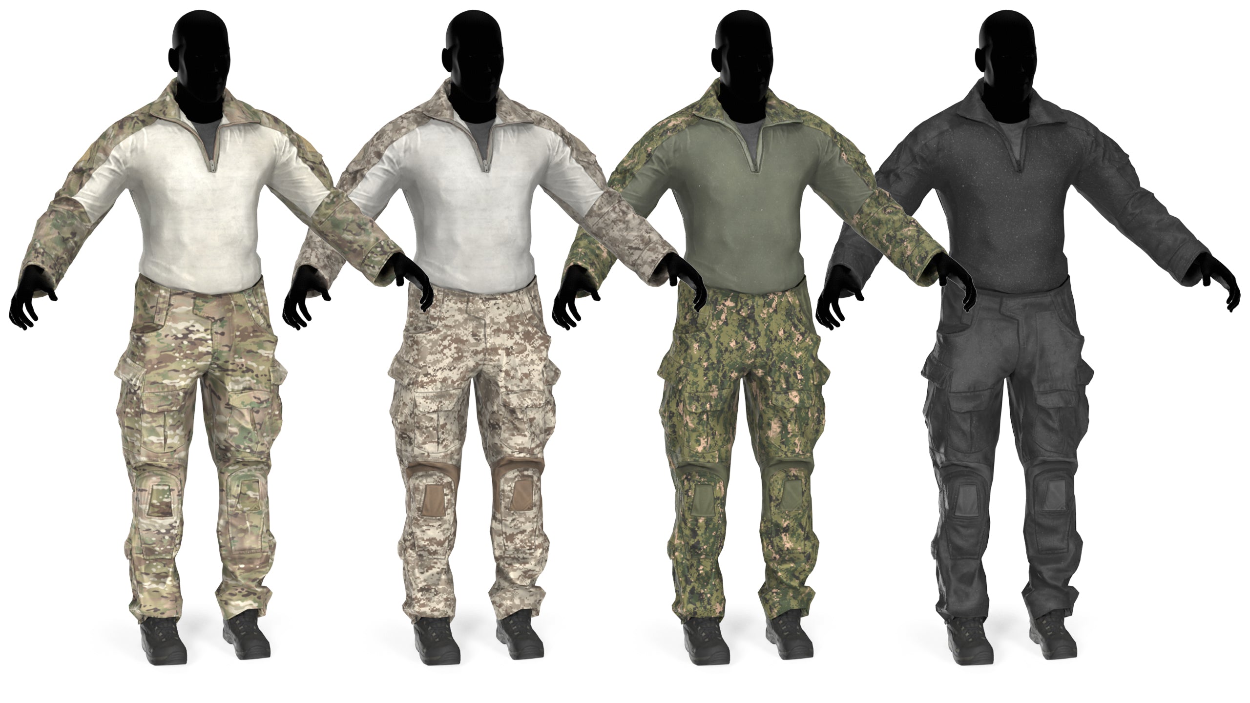 UNIFORMS – 3DMilitaryAssets