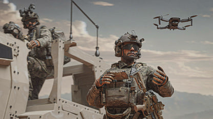 DIJI MINI 4K DRONE 3dmilitaryassets