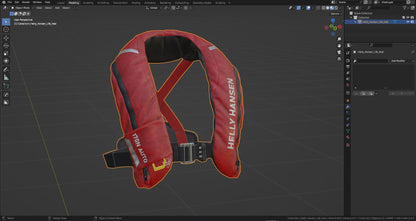 HELLY HANSSEN LIFE VEST 3dmilitaryassets