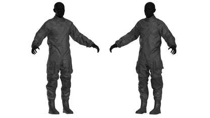 R7 WATERPROOF RESCUE DRYSUIT 3DMilitaryAssets