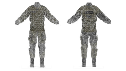 R7 WATERPROOF RESCUE DRYSUIT 3DMilitaryAssets