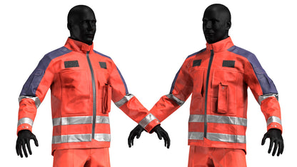 EMS UNIFORM RIGGED 3dmilitaryassets