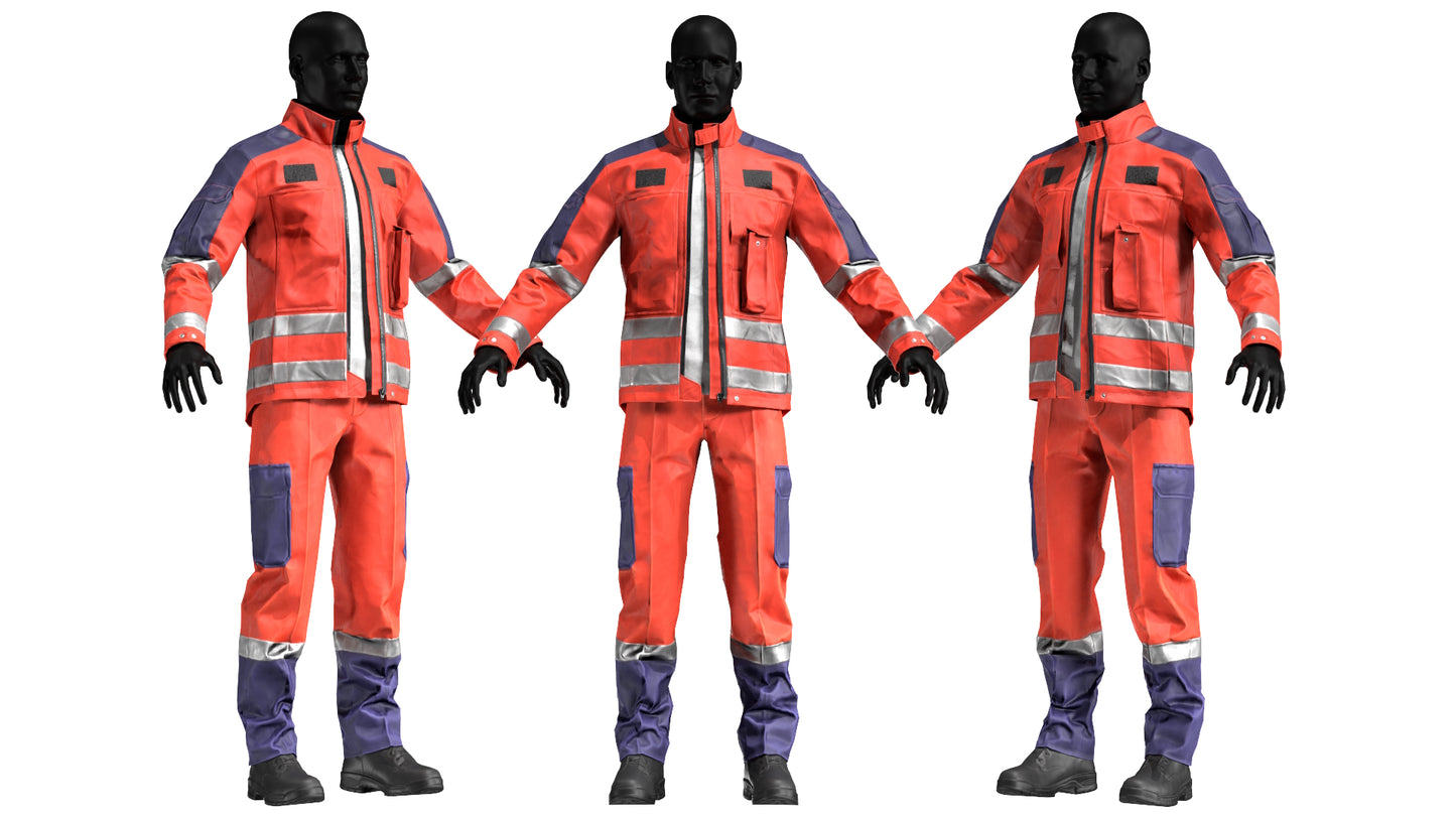 EMS UNIFORM RIGGED