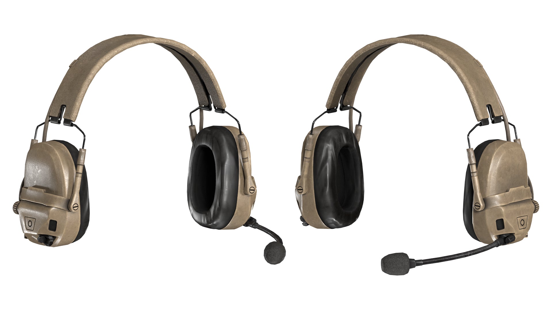 COMMUNICATION HEADSET EAR PROTECTION – 3DMilitaryAssets