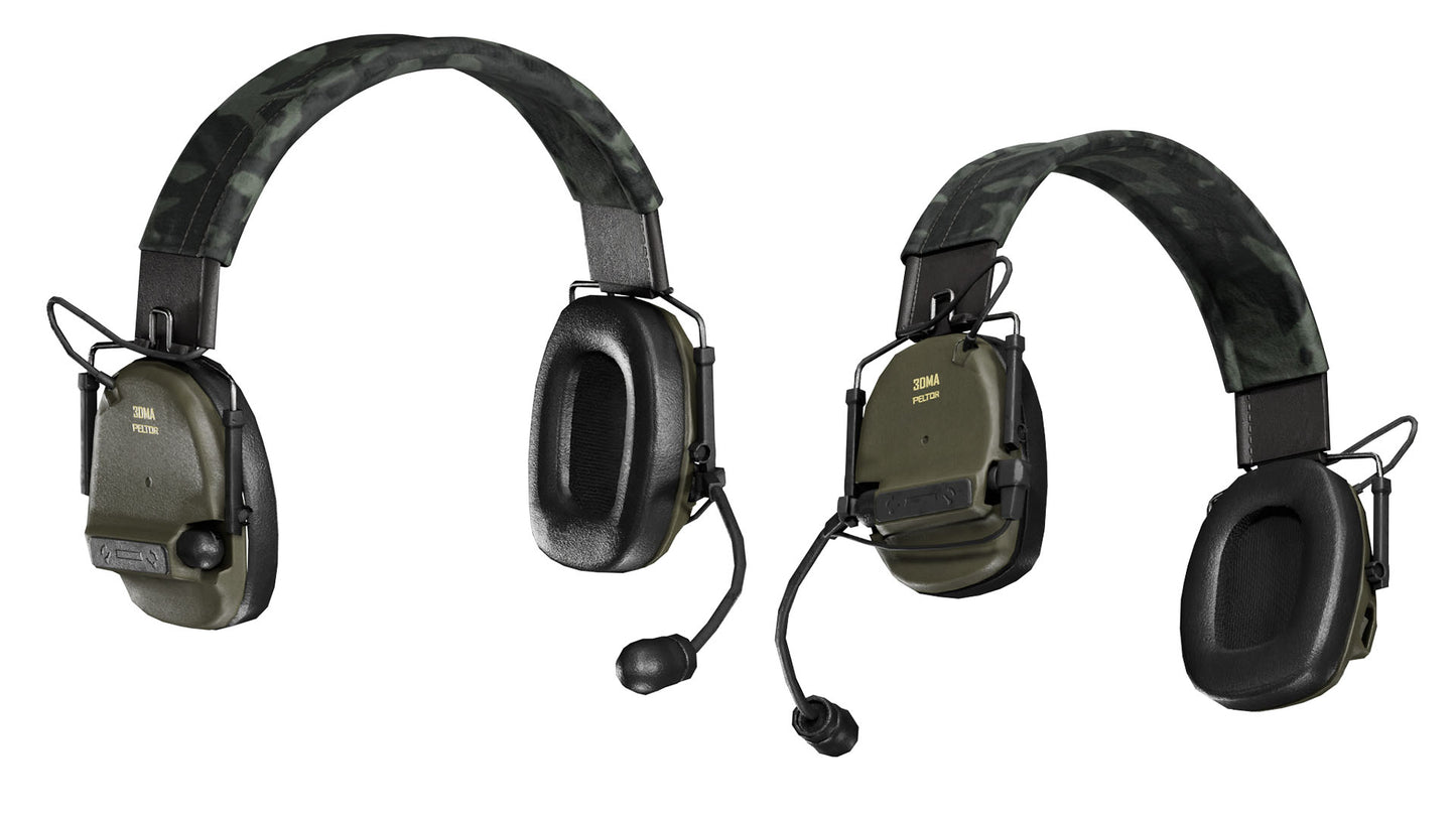 MILITARY EAR PROTECTION HEADSET