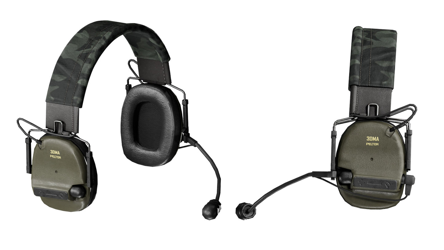 MILITARY EAR PROTECTION HEADSET