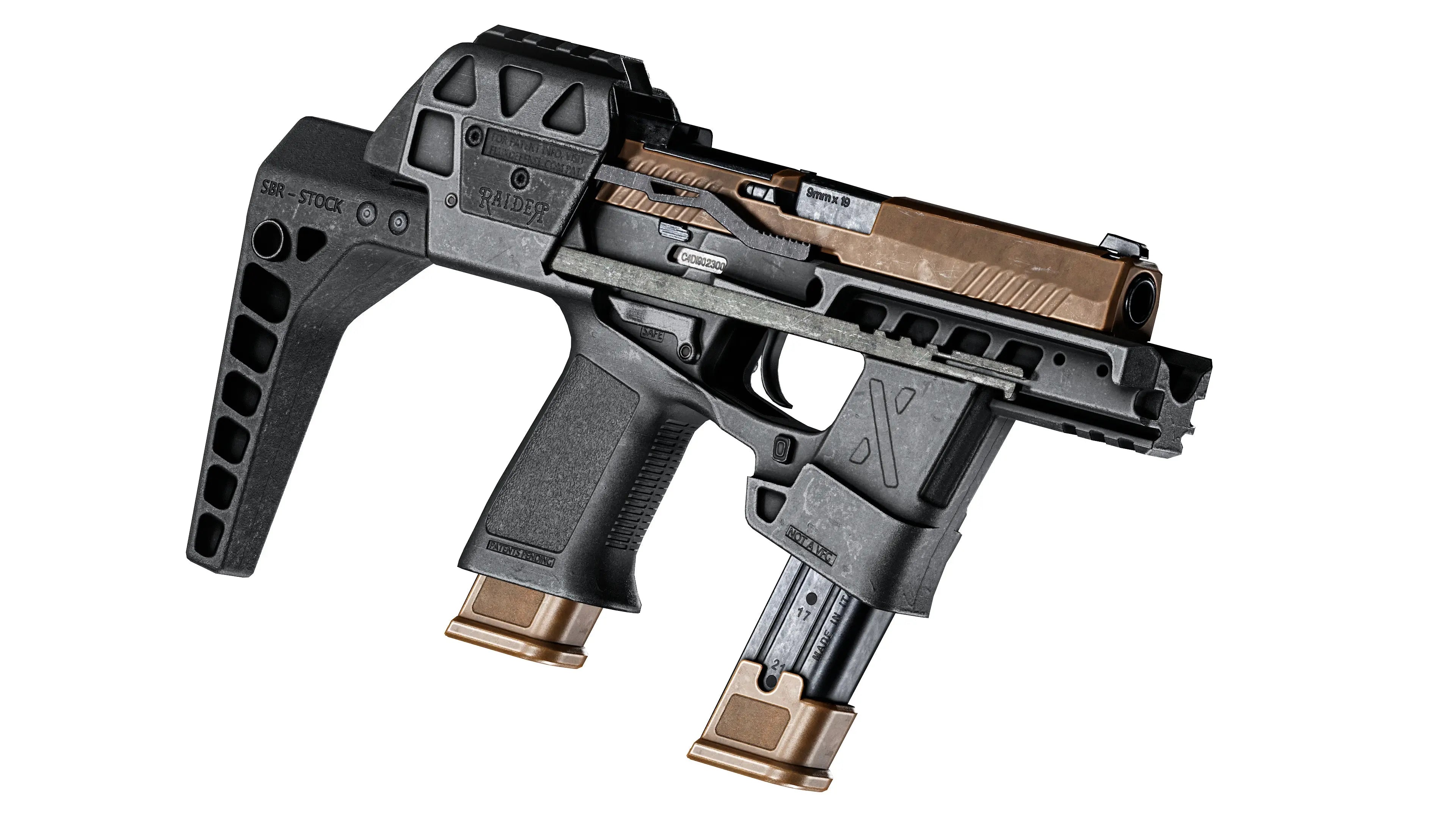 Flux Defender FLUX DEFENSE RAIDER X – 3DMilitaryAssets