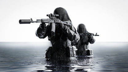 DANISH FROGMAN OPERATOR (RIGGED) 3dmilitaryassets