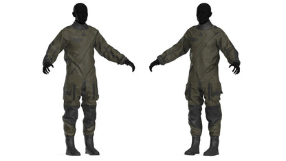 DANISH FROGMAN OPERATOR (RIGGED) 3dmilitaryassets