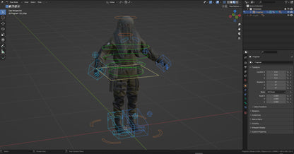 DANISH FROGMAN OPERATOR (RIGGED) 3dmilitaryassets