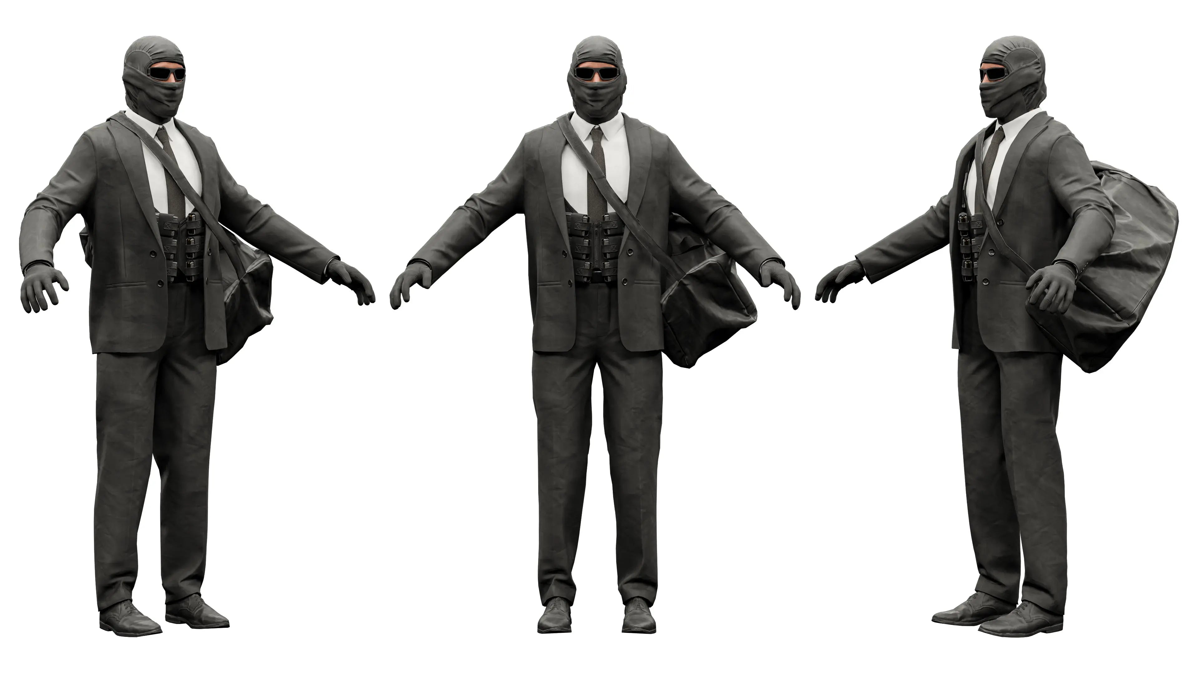 General Rigged Character CHARACTERS – 3DMilitaryAssets