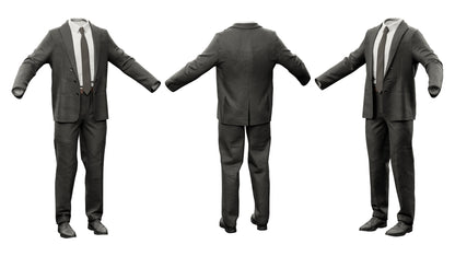 ROBBER CHARACTER RIGGED 3DMilitaryAssets