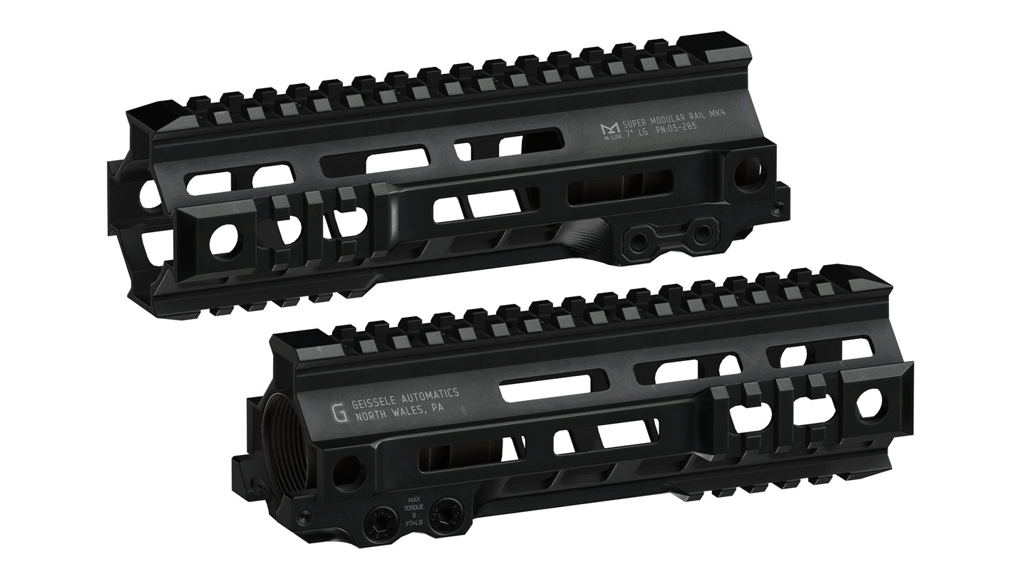 GEISSELE AUTOMATICS SUPER MODULAR RAIL MK4 MLOK HANDGUARD
