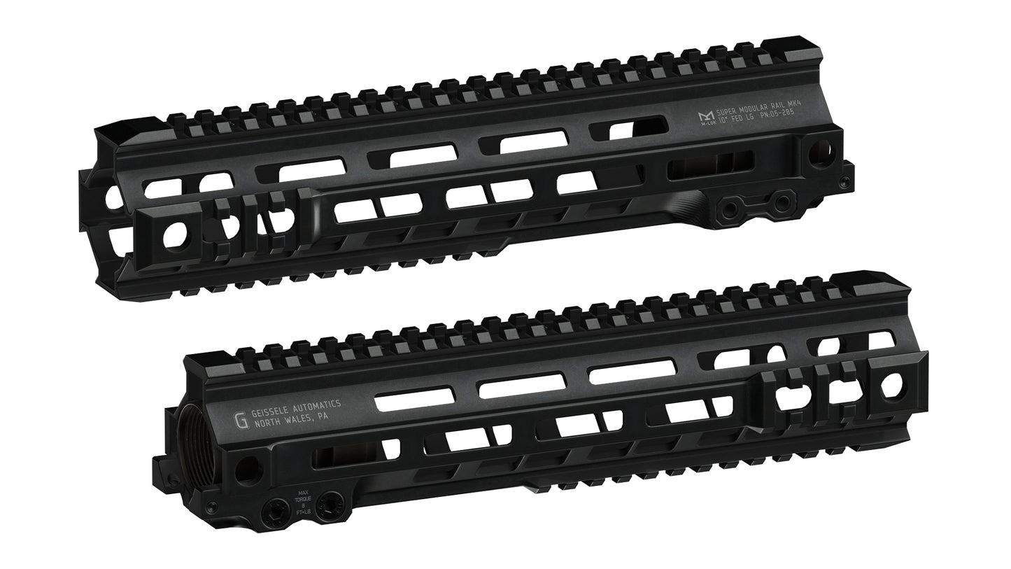 GEISSELE AUTOMATICS SUPER MODULAR RAIL MK4 MLOK HANDGUARD