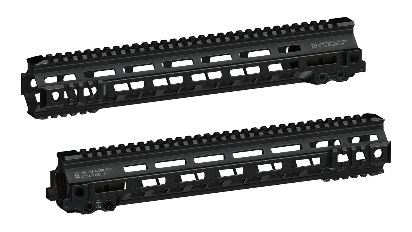 GEISSELE AUTOMATICS SUPER MODULAR RAIL MK4 MLOK HANDGUARD