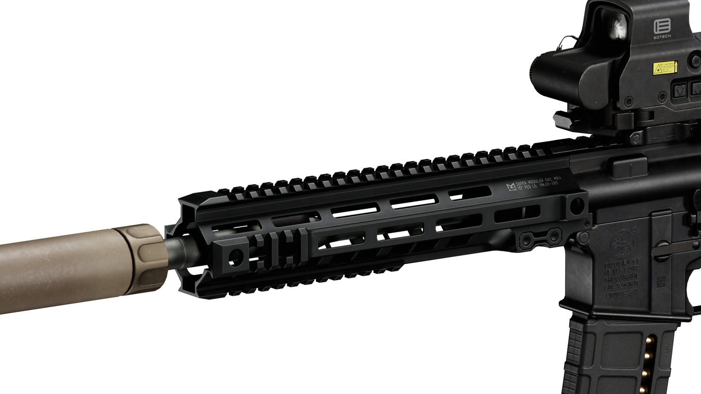 GEISSELE AUTOMATICS SUPER MODULAR RAIL MK4 MLOK HANDGUARD