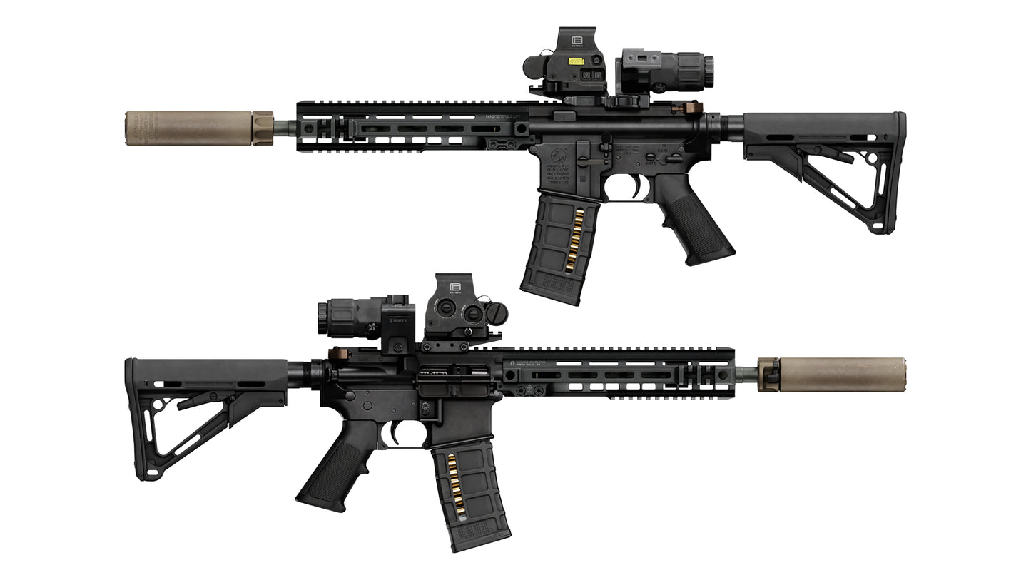 GEISSELE AUTOMATICS SUPER MODULAR RAIL MK4 MLOK HANDGUARD
