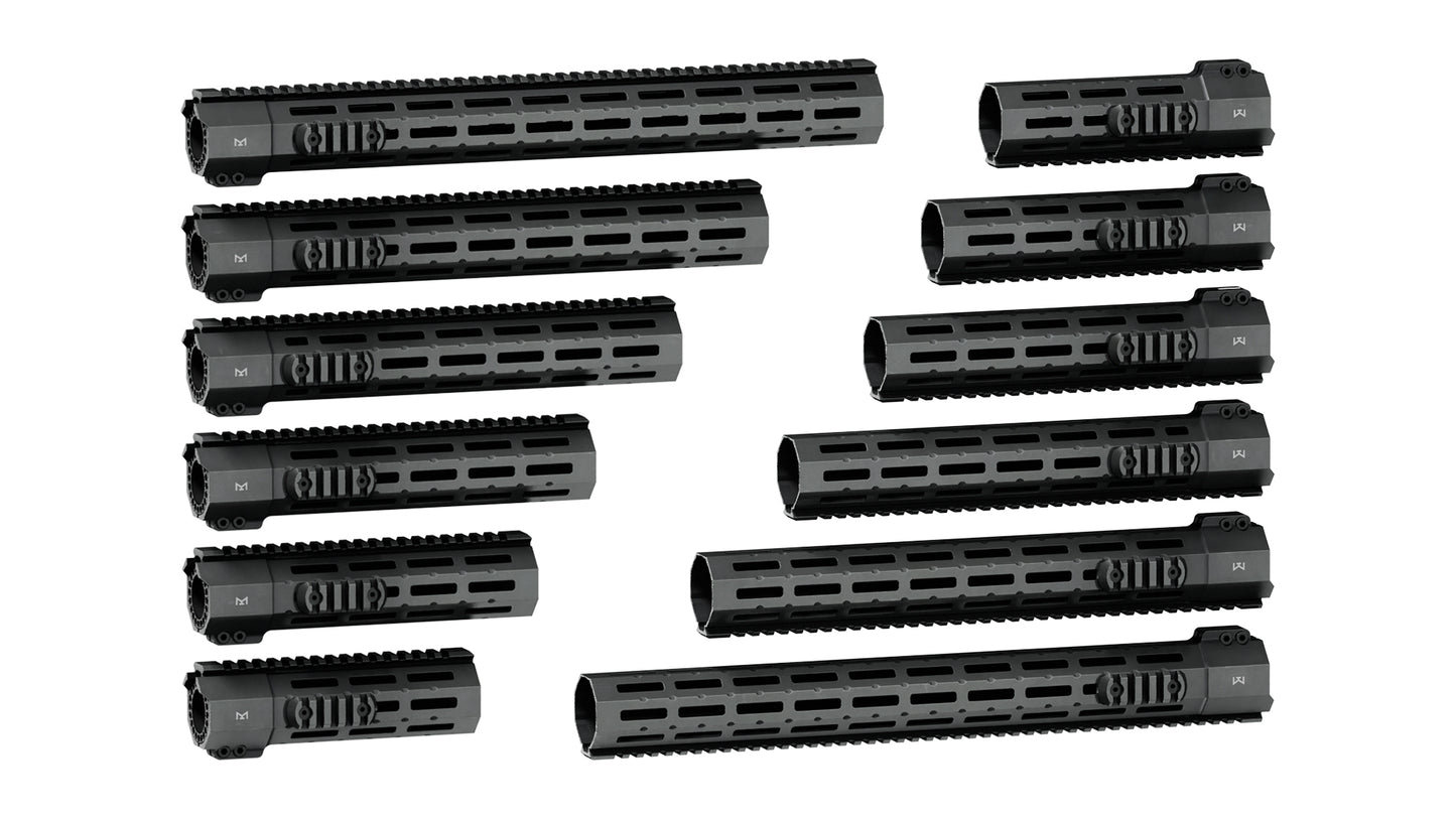SUPPRESSOR SERIES ONE PIECE FREE FLOAT M-LOK HANDGUARD
