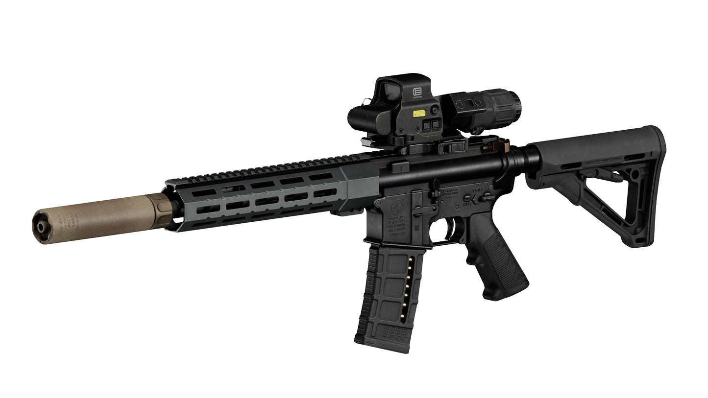 SUPPRESSOR SERIES ONE PIECE FREE FLOAT M-LOK HANDGUARD