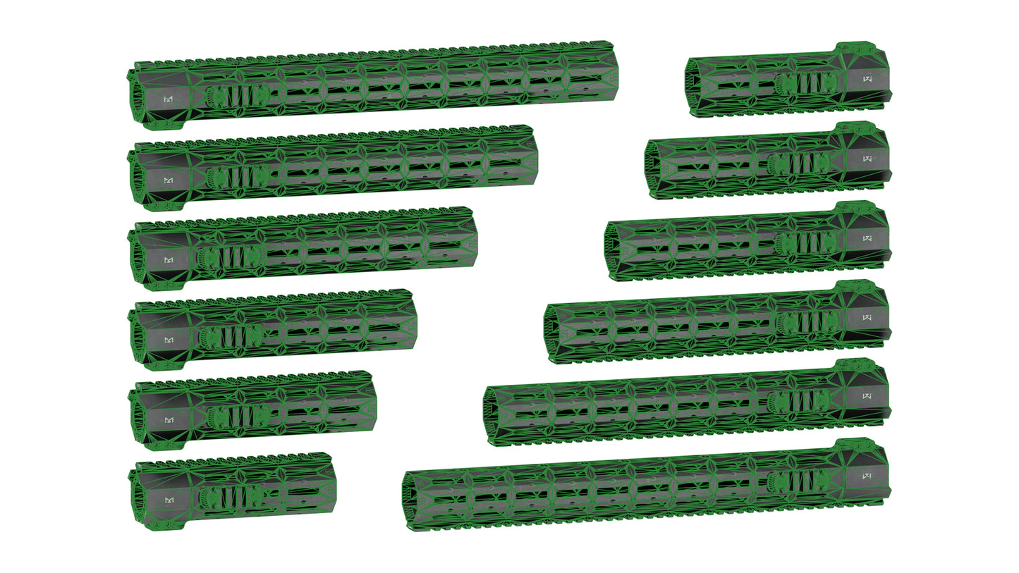 SUPPRESSOR SERIES ONE PIECE FREE FLOAT M-LOK HANDGUARD