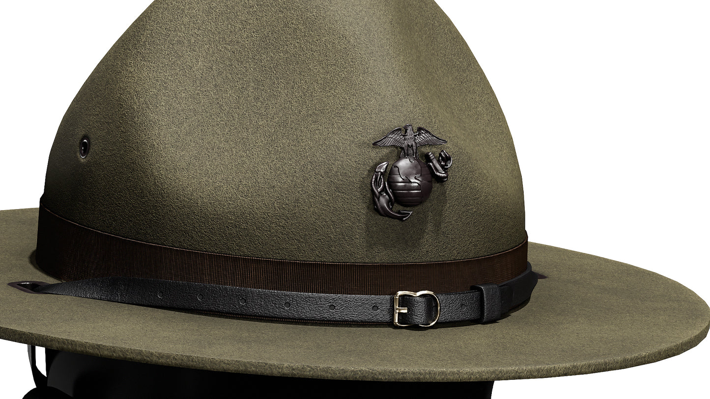 USMC DRILL INSTRUCTOR HAT