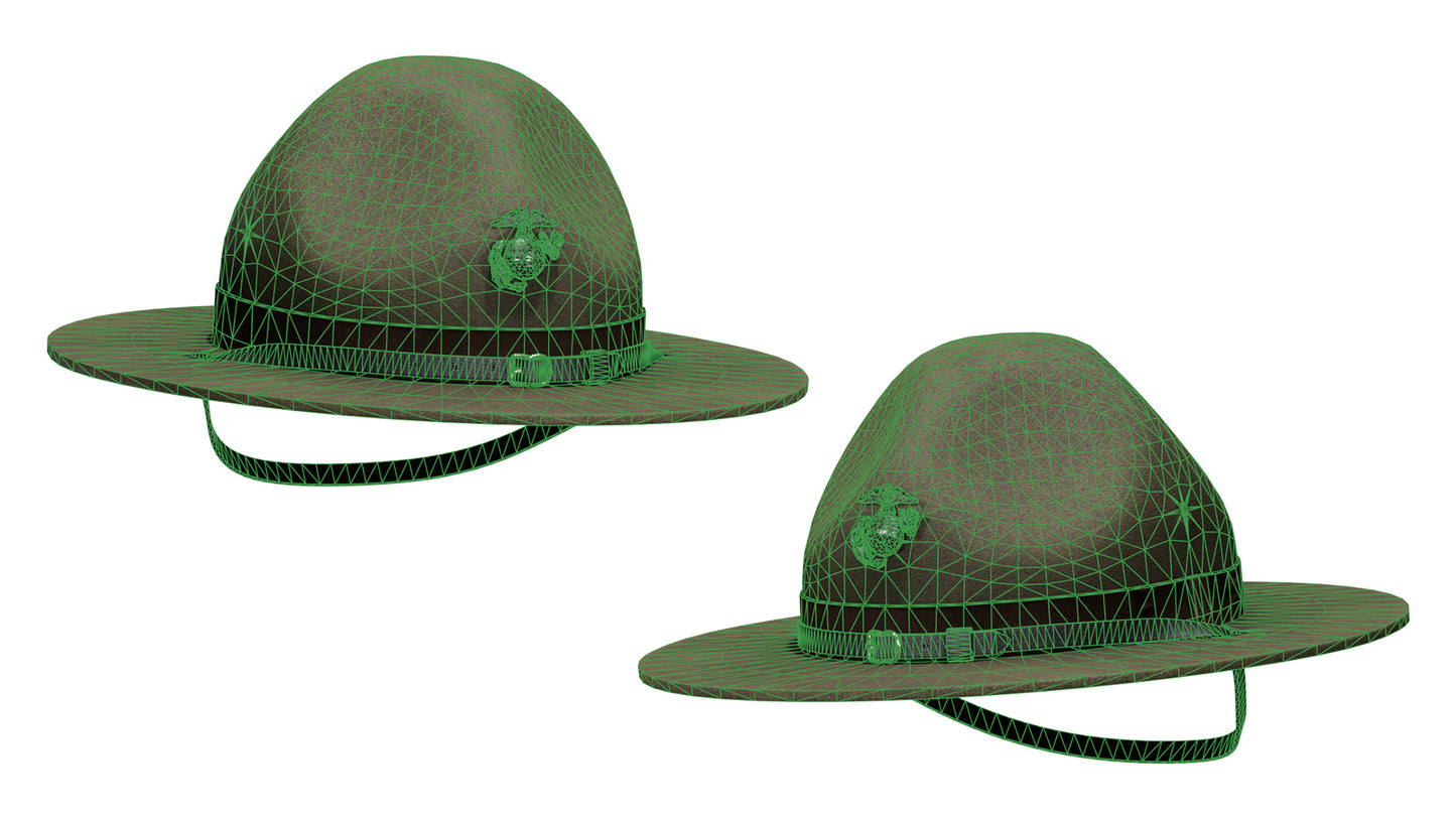 USMC DRILL INSTRUCTOR HAT