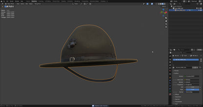 USMC DRILL INSTRUCTOR HAT