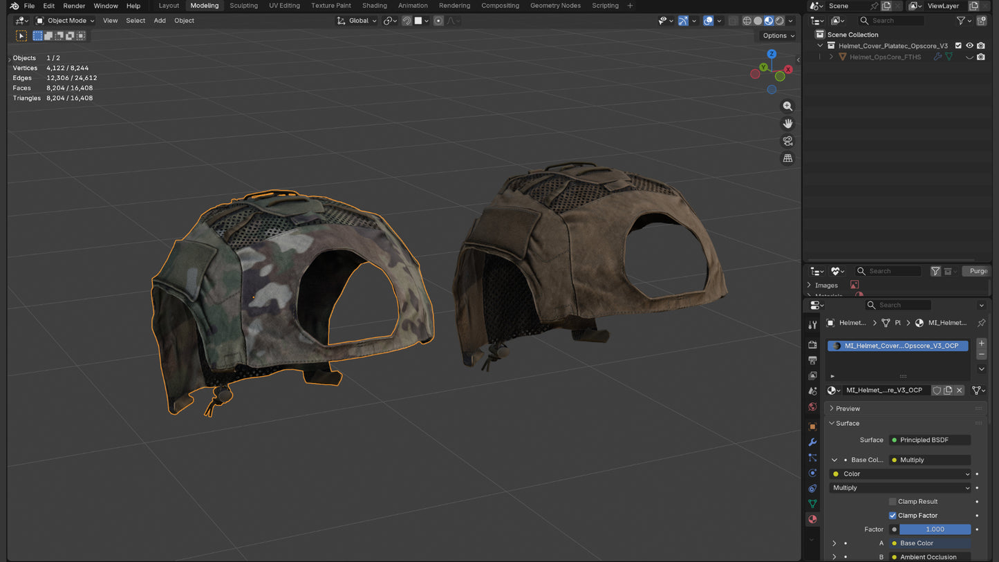 PLATATAC OPSCORE V3 HELMET COVER
