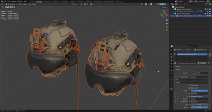 GALVION CAIMAN BUMP AND BALLISTIC HELMET BUNDLE