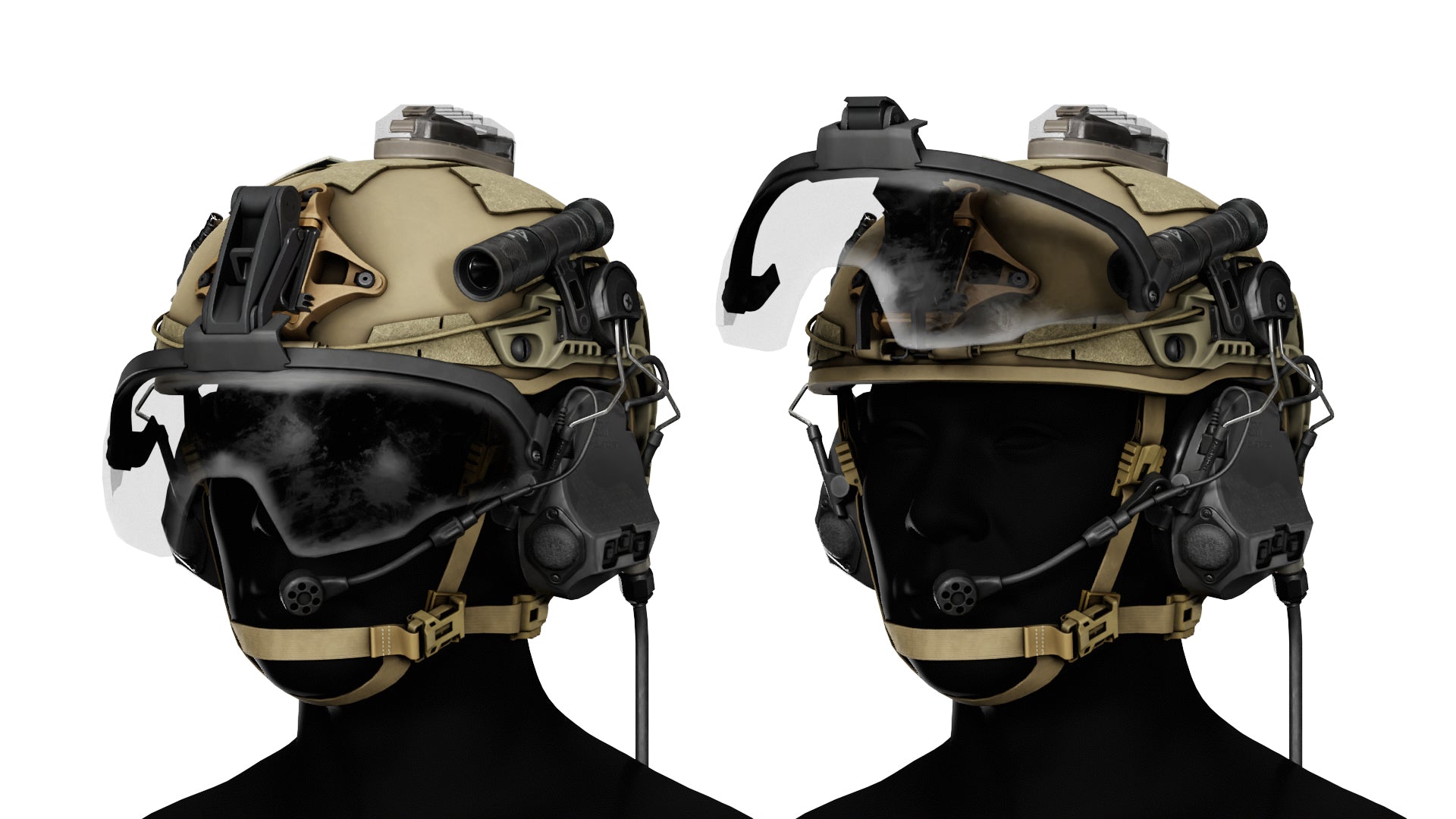 GALVION CAIMAN BUMP AND BALLISTIC HELMET BUNDLE – 3DMilitaryAssets