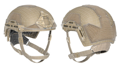 ATE HHV BALLISTIC HELMET 3dmilitaryassets