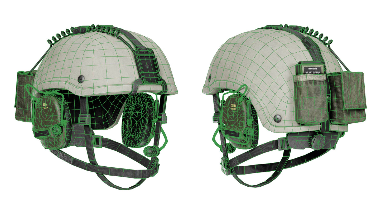 MICH HELMET HIGH CUT