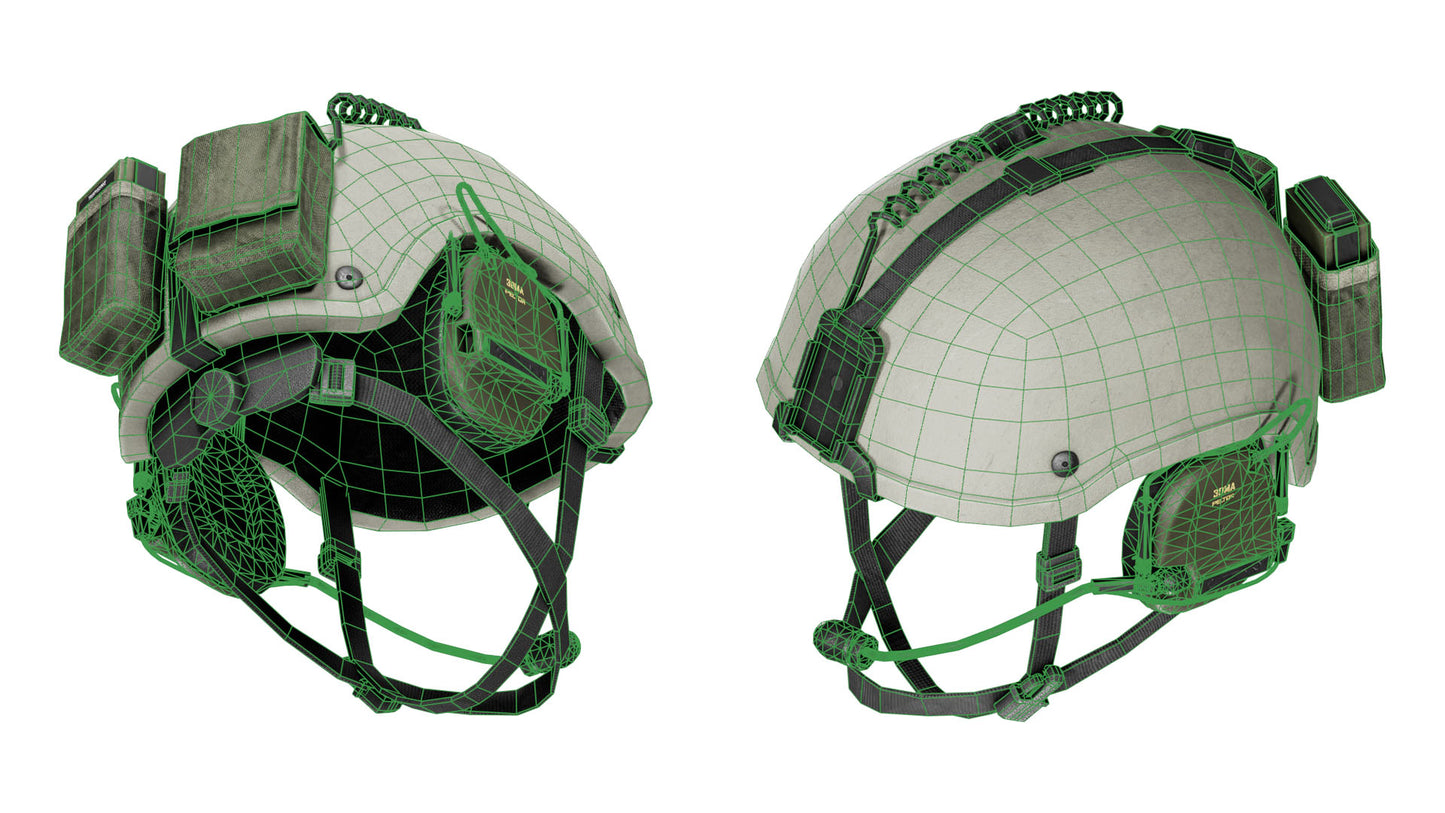 MICH HELMET HIGH CUT