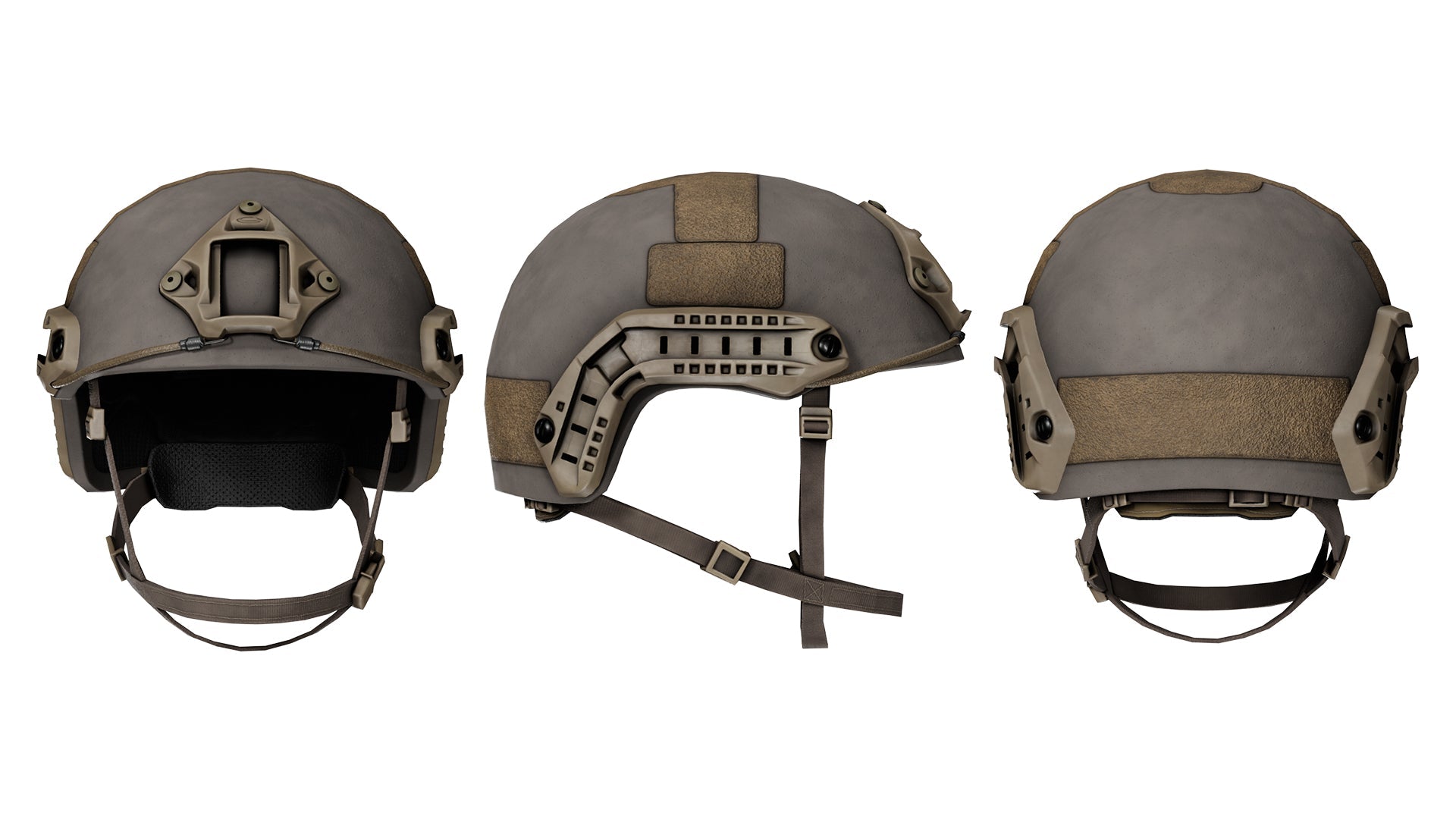 fast mt helmet OPSCORE FAST XP BALLISTIC HELMET - Low Poly 3D Model