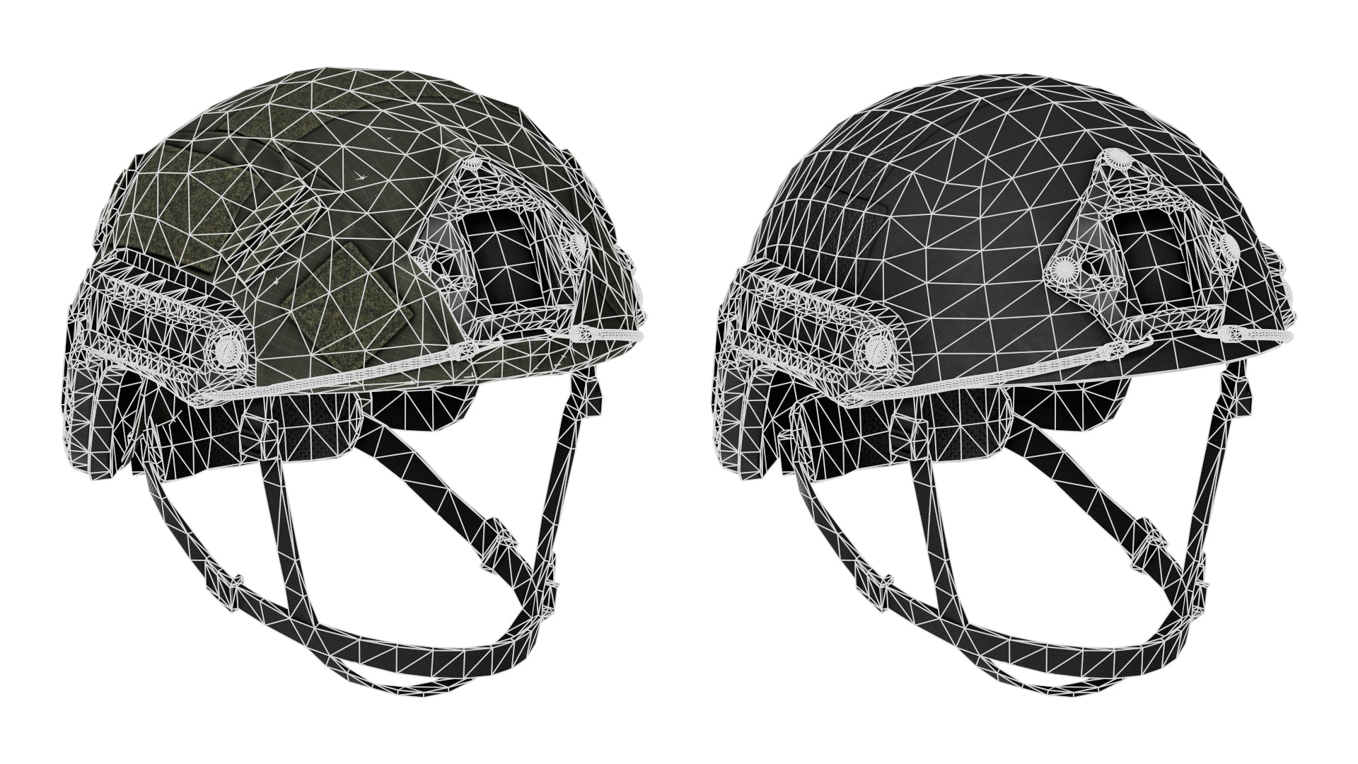 fast mt helmet tarkov moding OPSCORE FAST XP BALLISTIC HELMET - Low Poly 3D Model