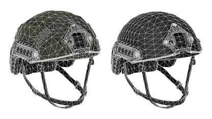 OPSCORE FAST XP BALLISTIC HELMET 3dmilitaryassets