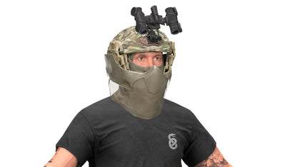 OPS CORE Force On Force Mandible 3dmilitaryassets